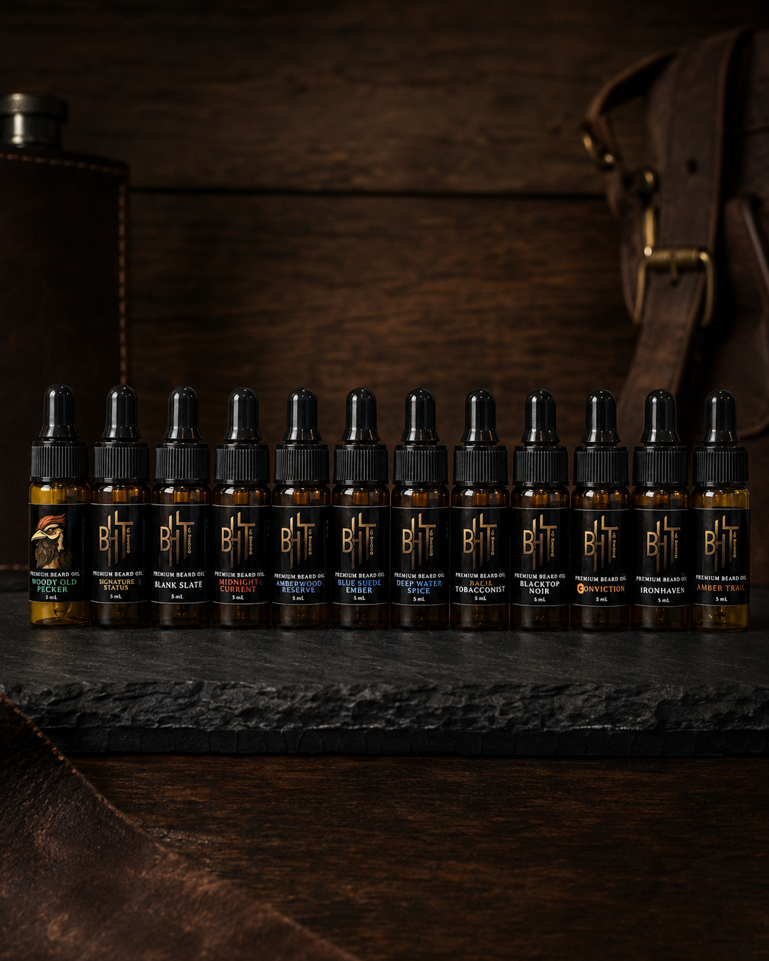 Beard Oil Samples