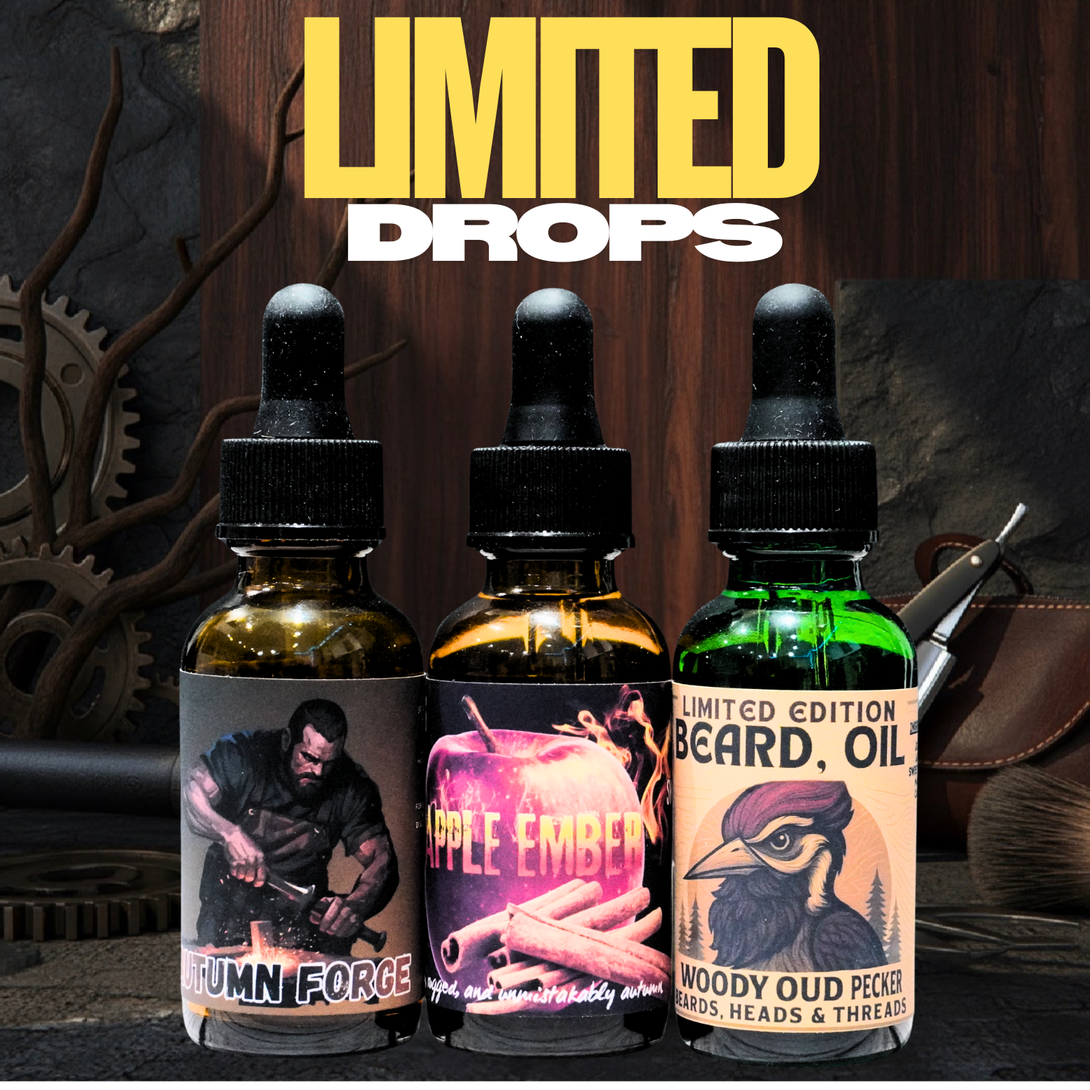 Limited Edition/Seasonal Beard Oils | BHT Grooming