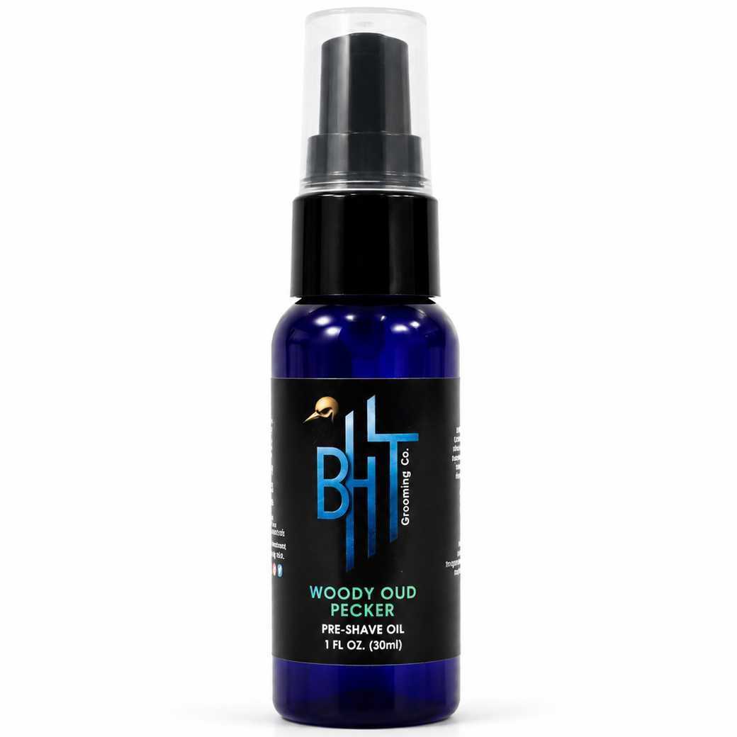 Premium Pre-Shave Oil for Electric Head Shavers