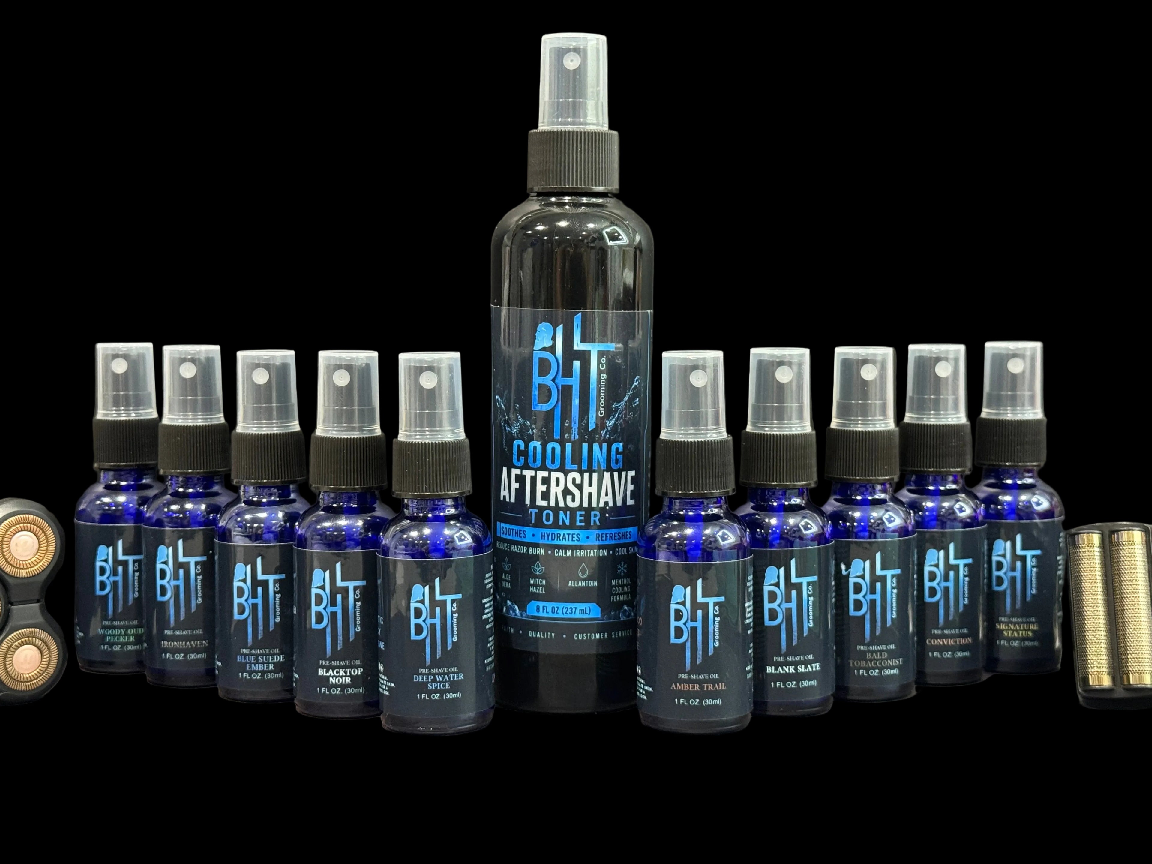 Premium Pre-Shave Oil – Face & Head Shaving Protection