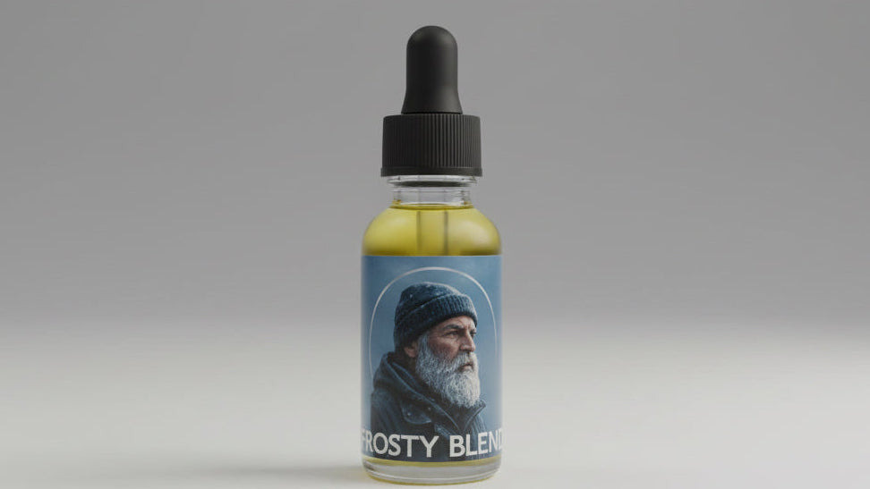 Frosty Winter Blend Beard Oil | Seasonal Grooming | BHT Grooming Co. Frosty Winter Blend Beard Oil | Seasonal Grooming | BHT Grooming Co.