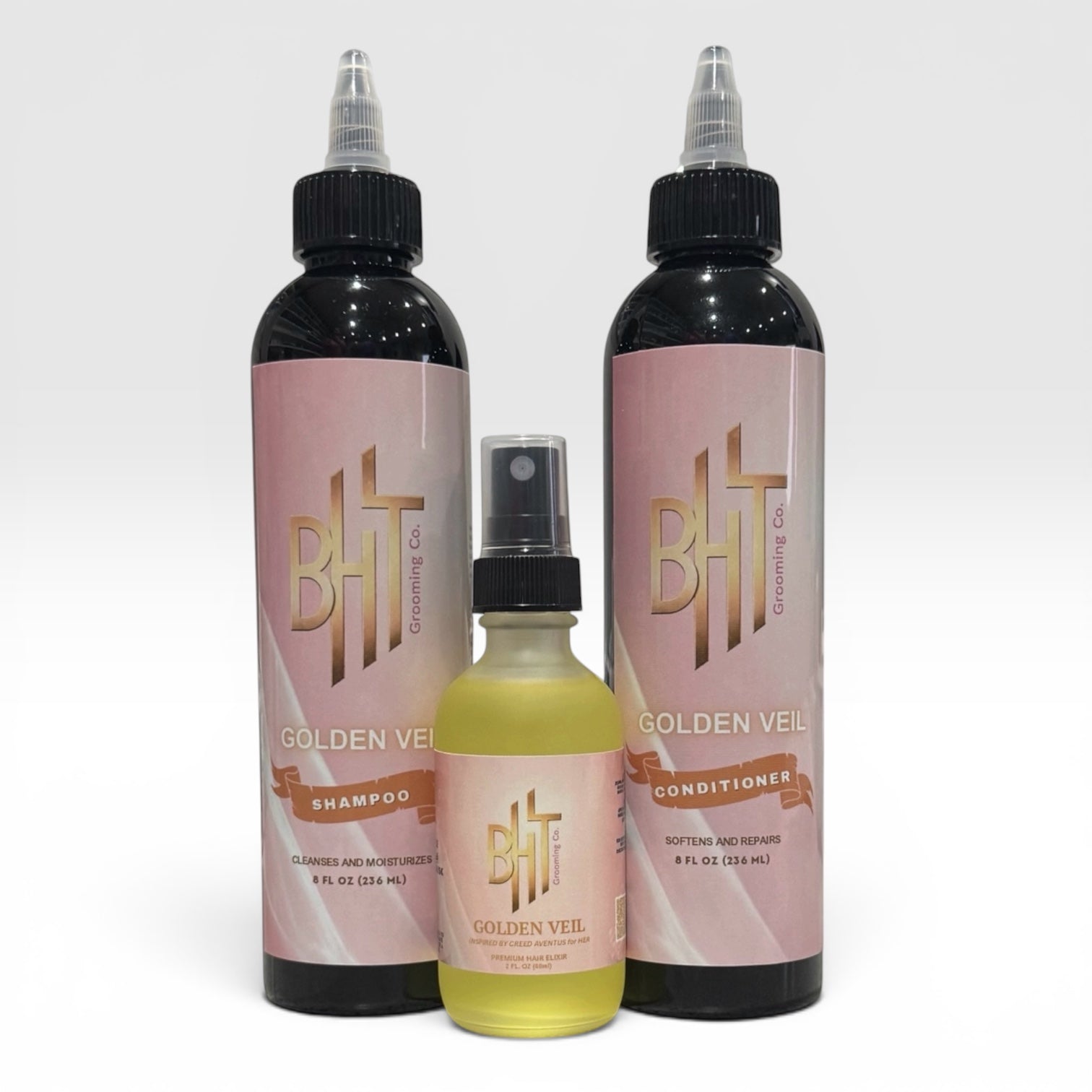 Crown of Beauty Hair Care Set – 3-Piece Bundle for Women