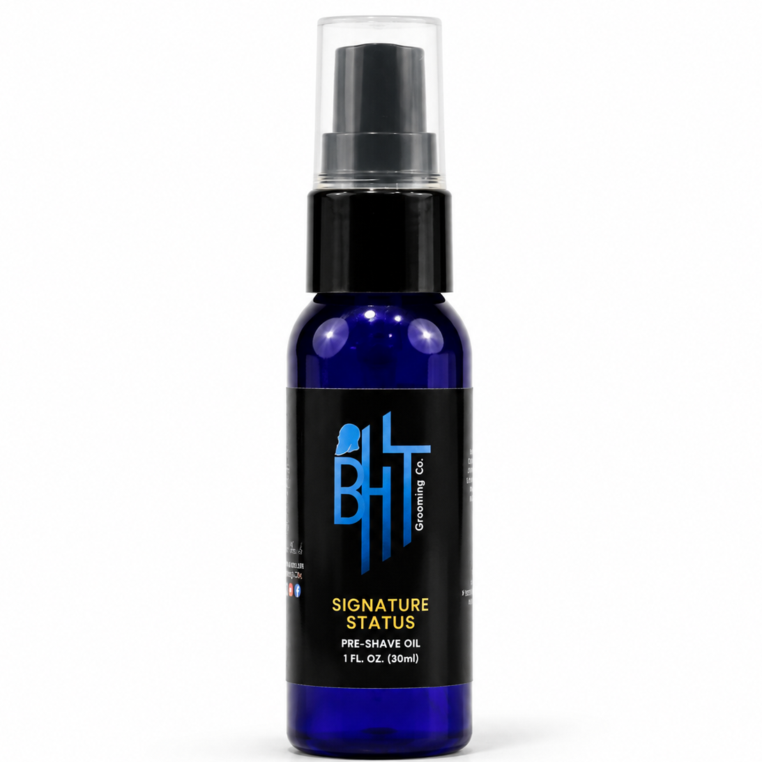 Premium Pre-Shave Oil for Electric Head Shavers