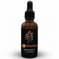 Bottle of Conviction Premium Beard Oil on a white background