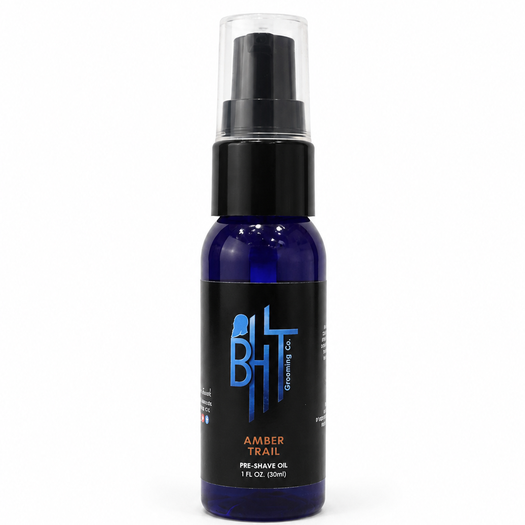 Premium Pre-Shave Oil for Electric Head Shavers