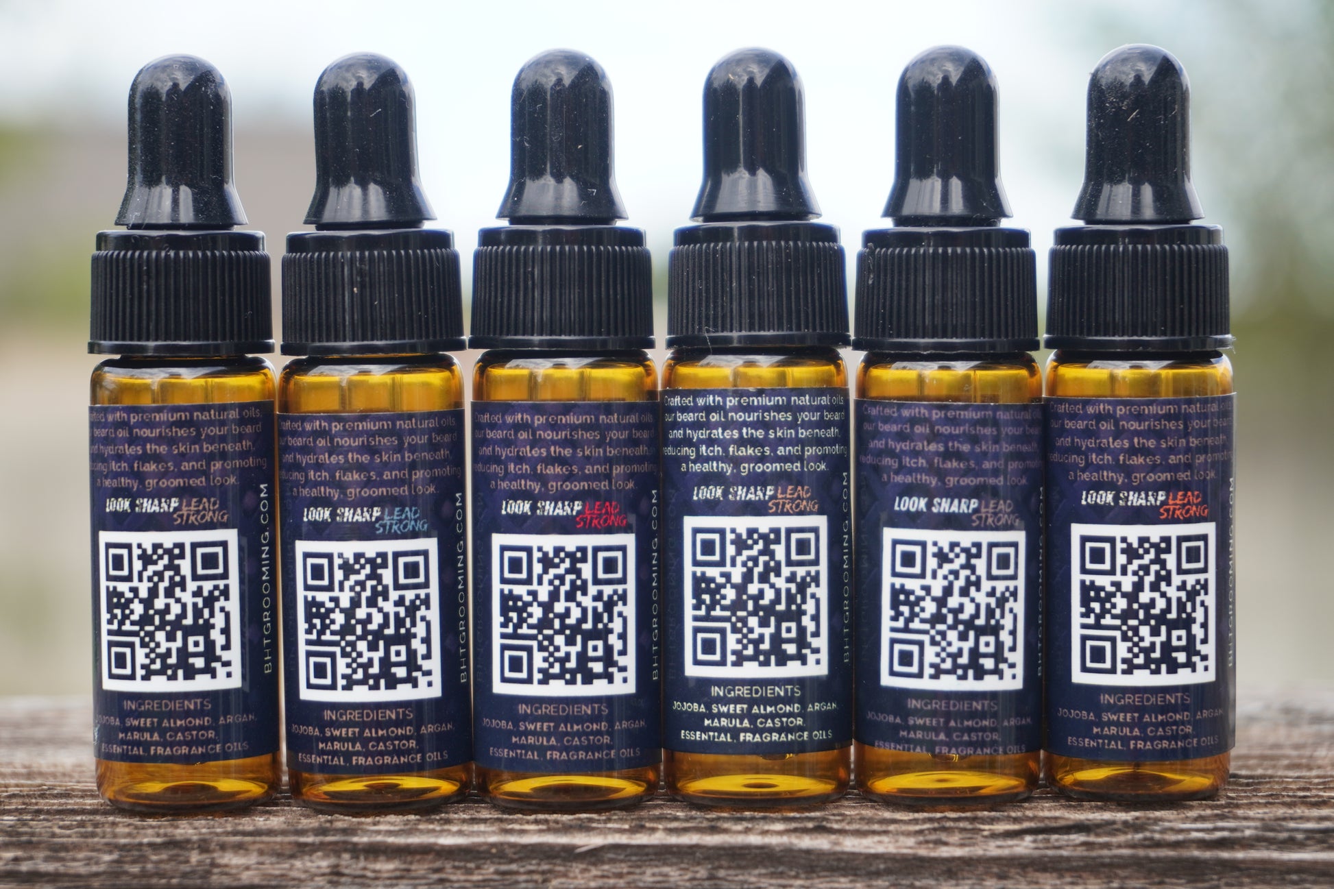 Beard Oil Sample Set - 5ml Drams All Scents