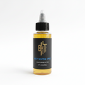 Bottle of Deep Water Spice beard butter with a white background