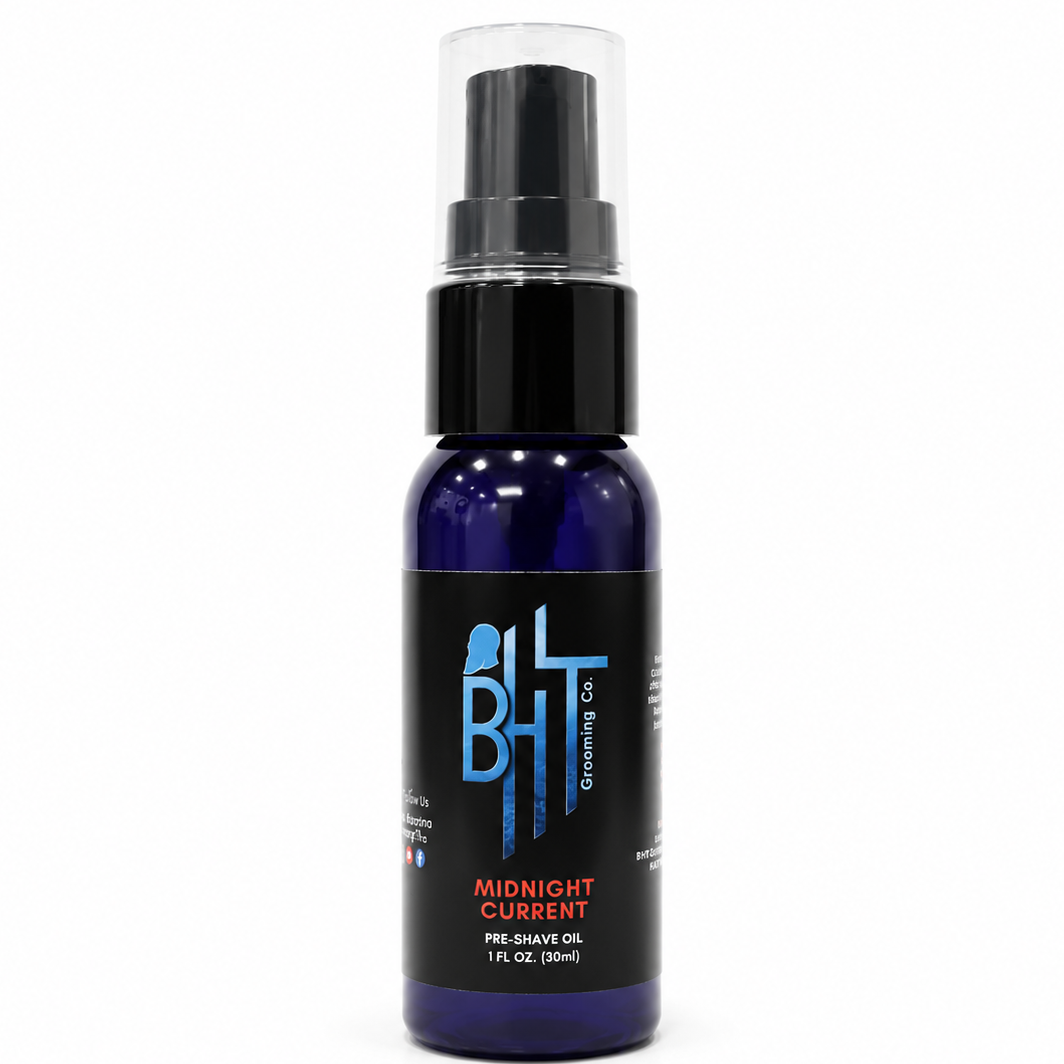 Premium Pre-Shave Oil for Electric Head Shavers