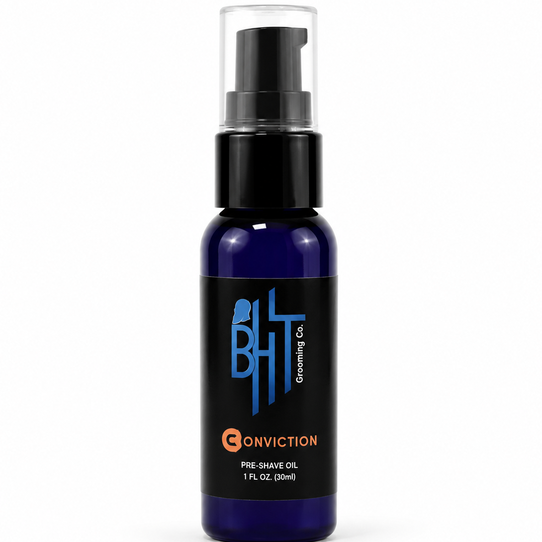 Premium Pre-Shave Oil for Electric Head Shavers