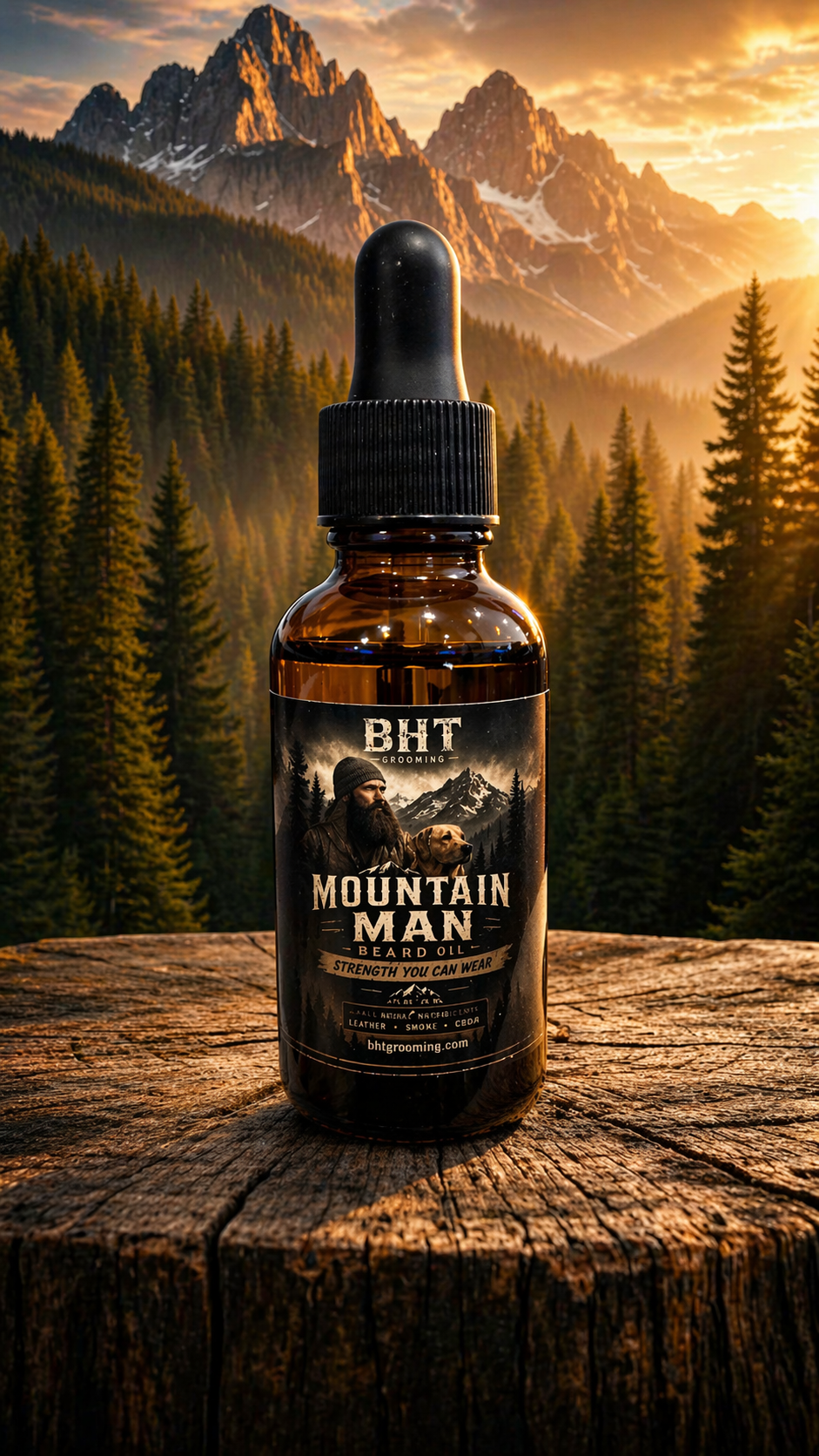 Mountain Man Beard Oil