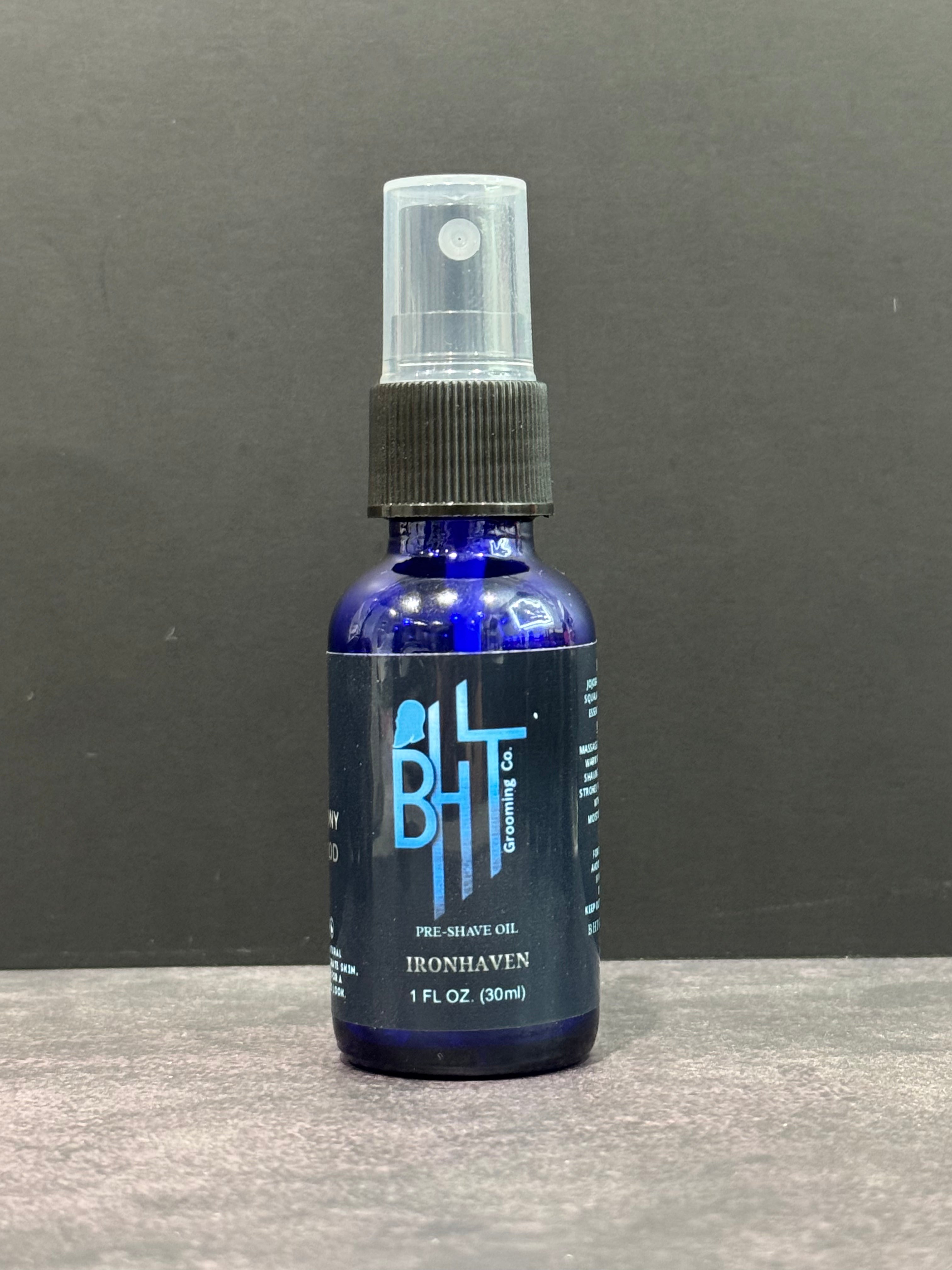 Premium Pre-Shave Oil – Face & Head Shaving Protection