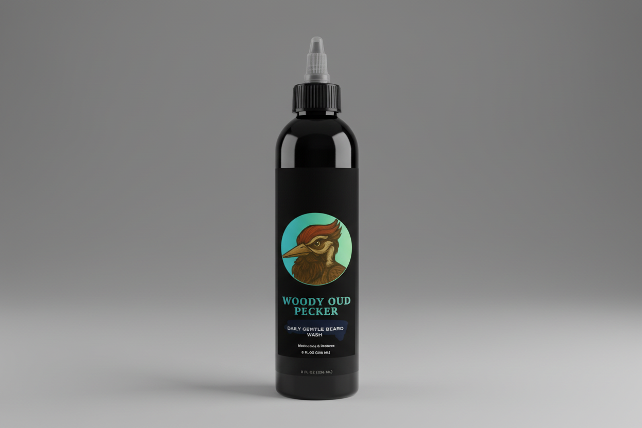 Woody Oud Pecker Daily Gentle Beard Wash