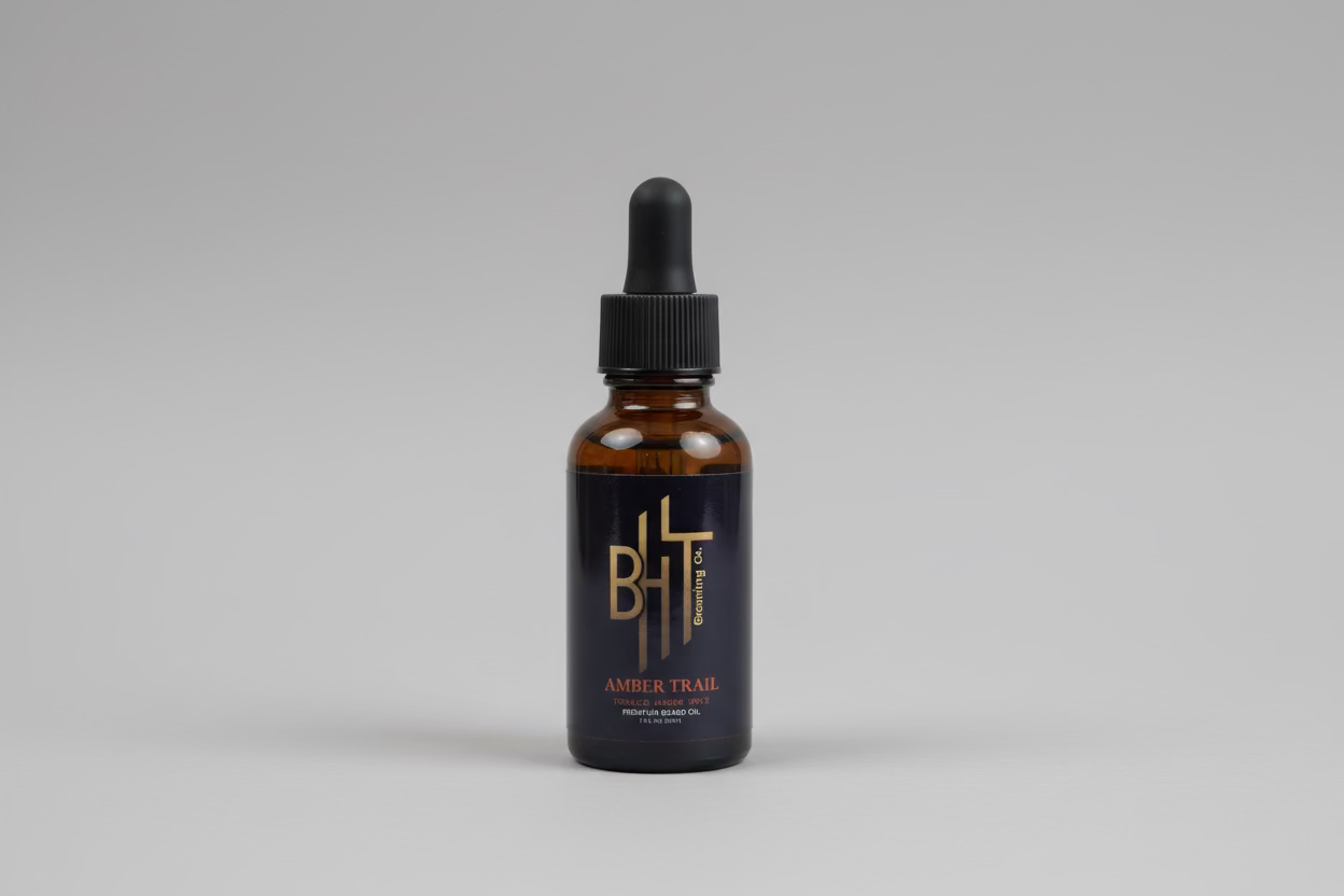 Amber Trail Beard Oil - Amber & Tobacco Blend