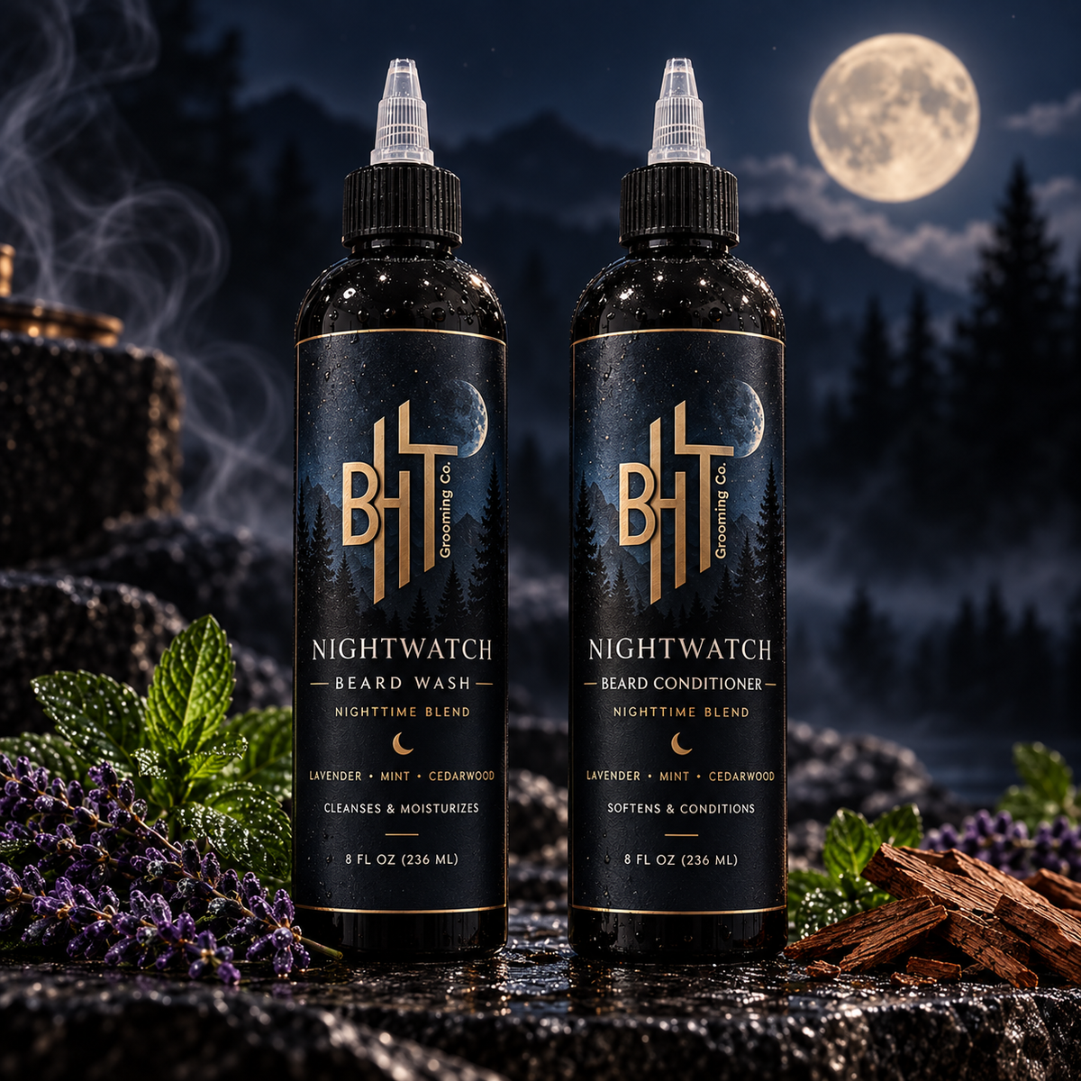 Nightwatch Beard Wash & Conditioner Combo