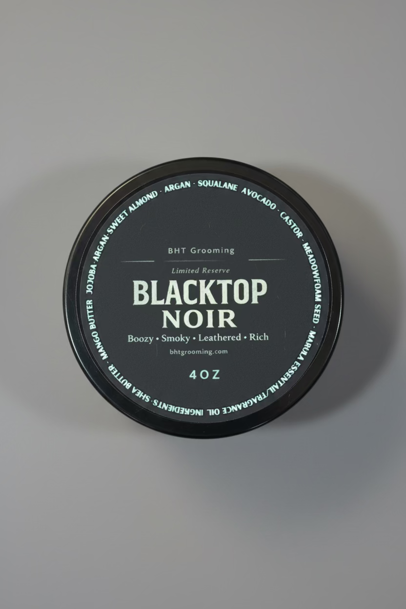 Blacktop Noir Beard Butter - Premium Conditioning Butter
