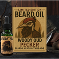 Woody Oud Pecker - Limited Edition Luxury Beard Oil - Limited Edition!