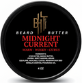 Beard Butter container labeled 'Midnight Current' on a white background