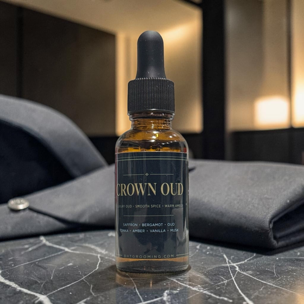 Crown Oud Beard Oil | BHT Grooming