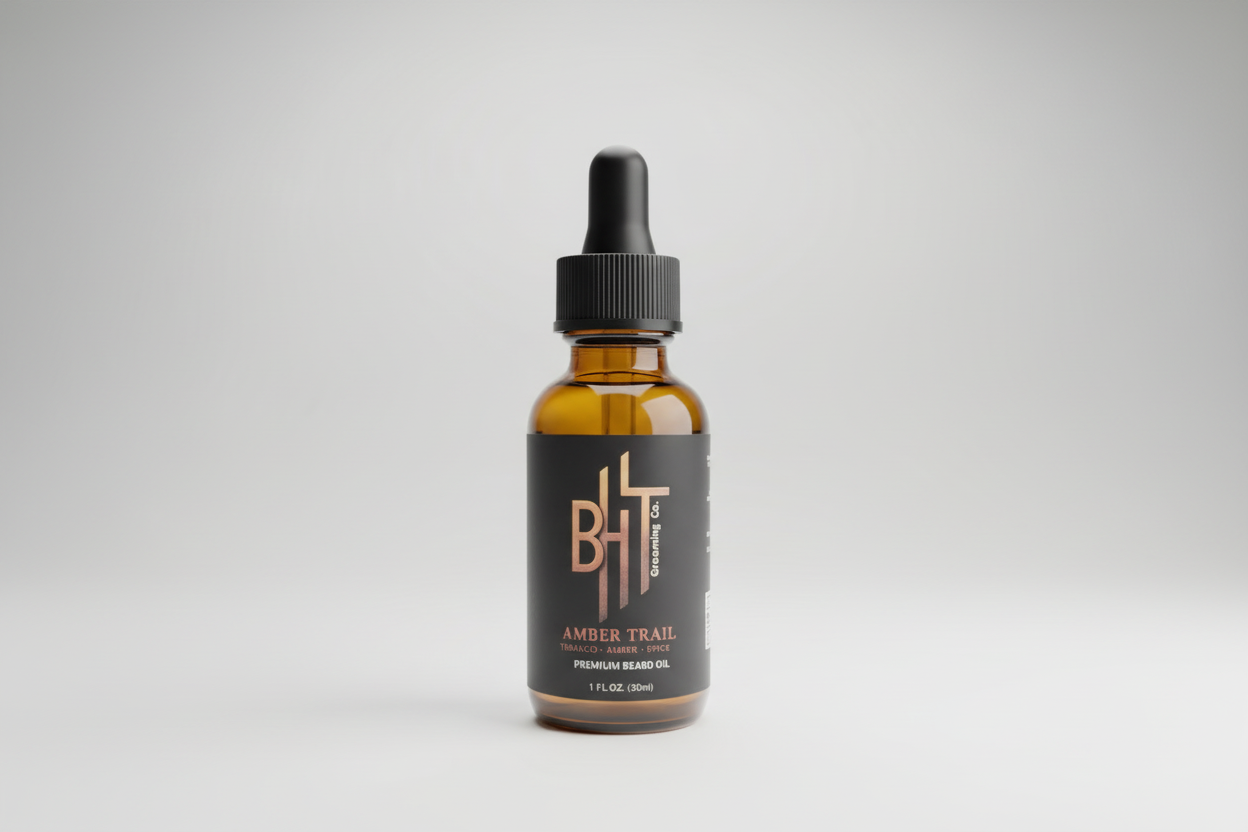 Amber Trail Beard Oil - Amber & Tobacco Blend