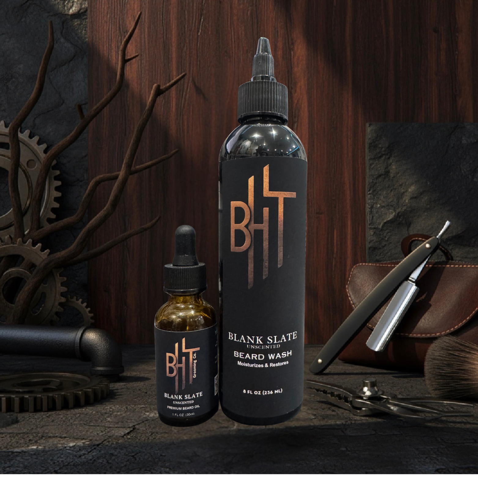 Essentials Bundle - Beard Wash & Oil Combo