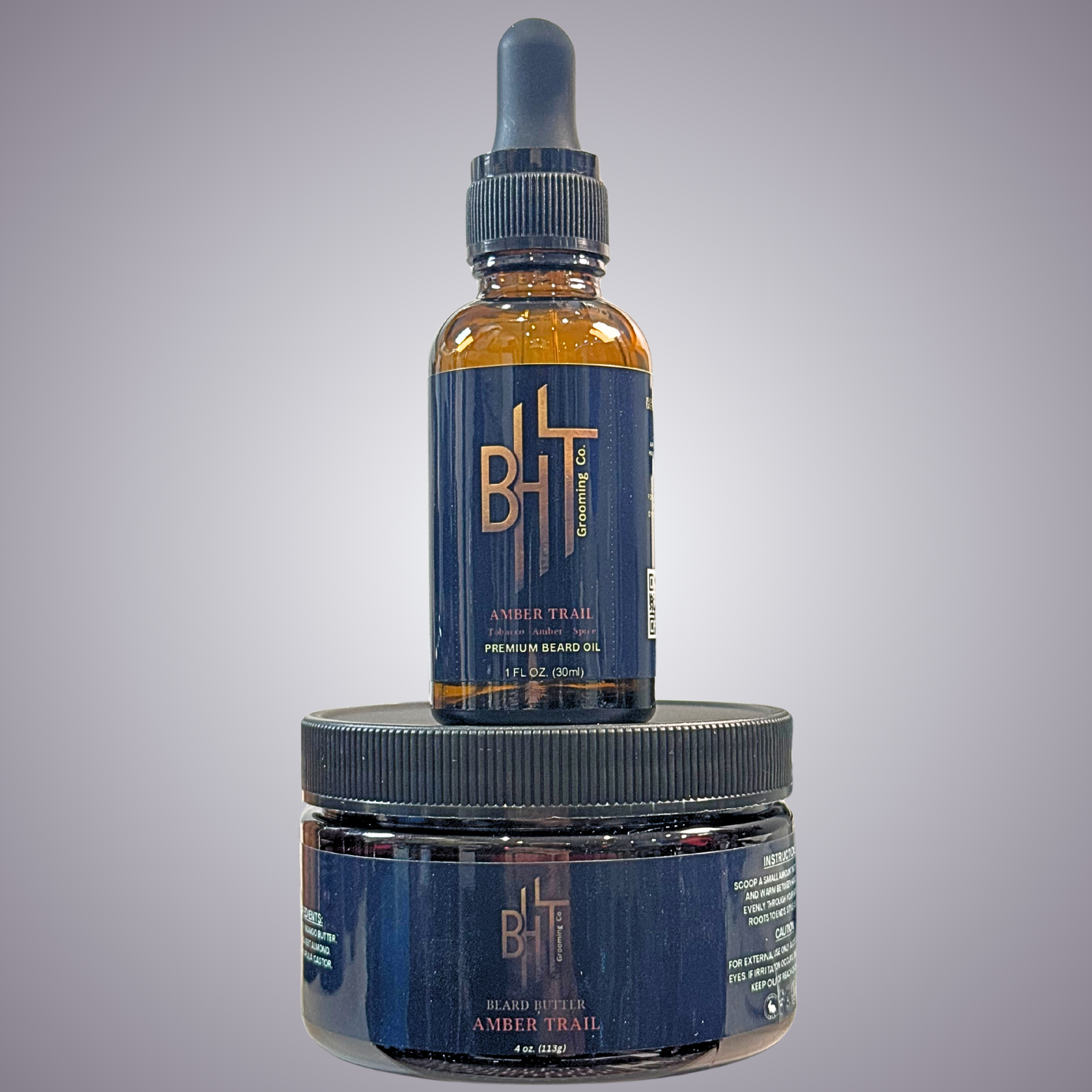 Double Down Combo - Beard Oil & Butter Duo