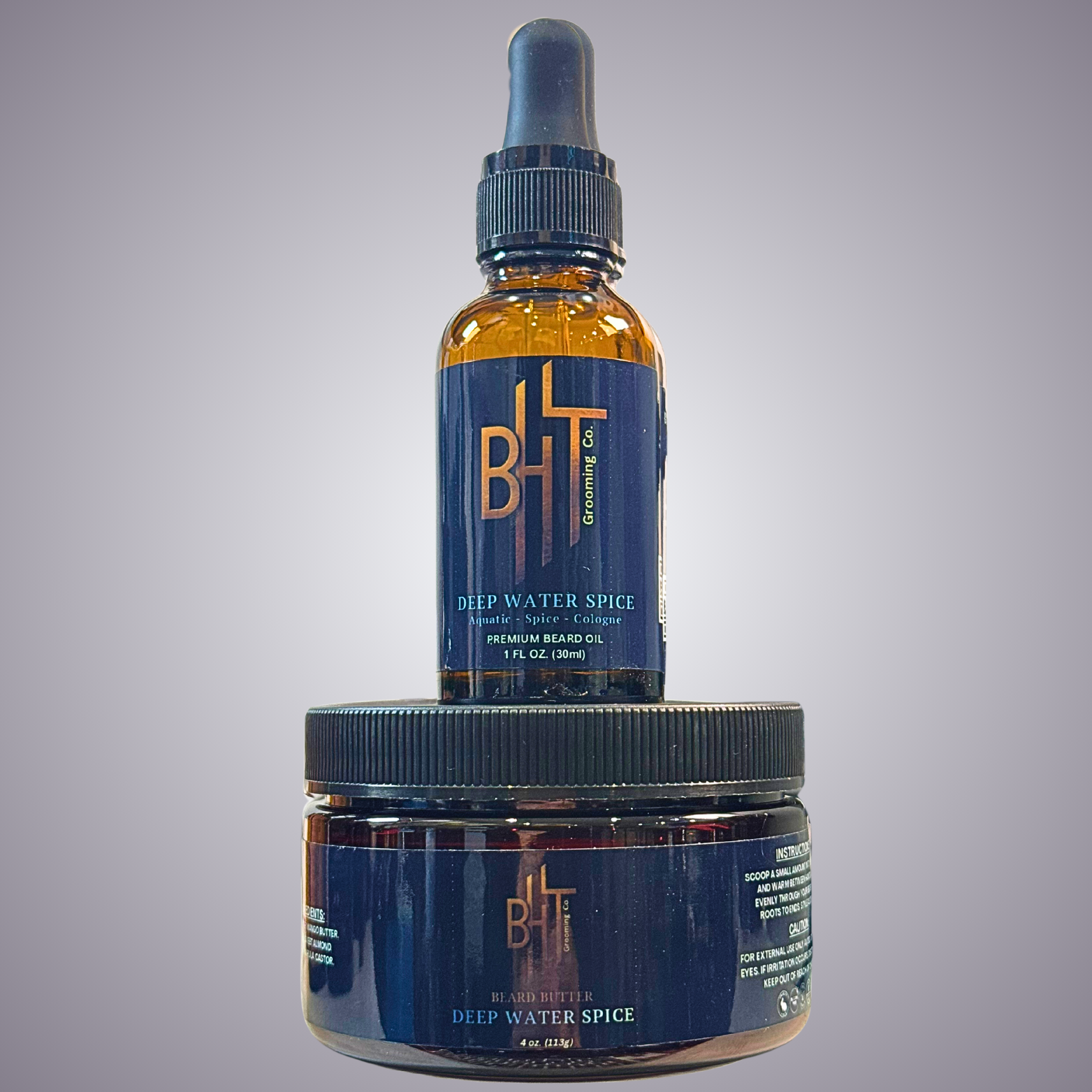 Double Down Combo - Beard Oil & Butter Duo