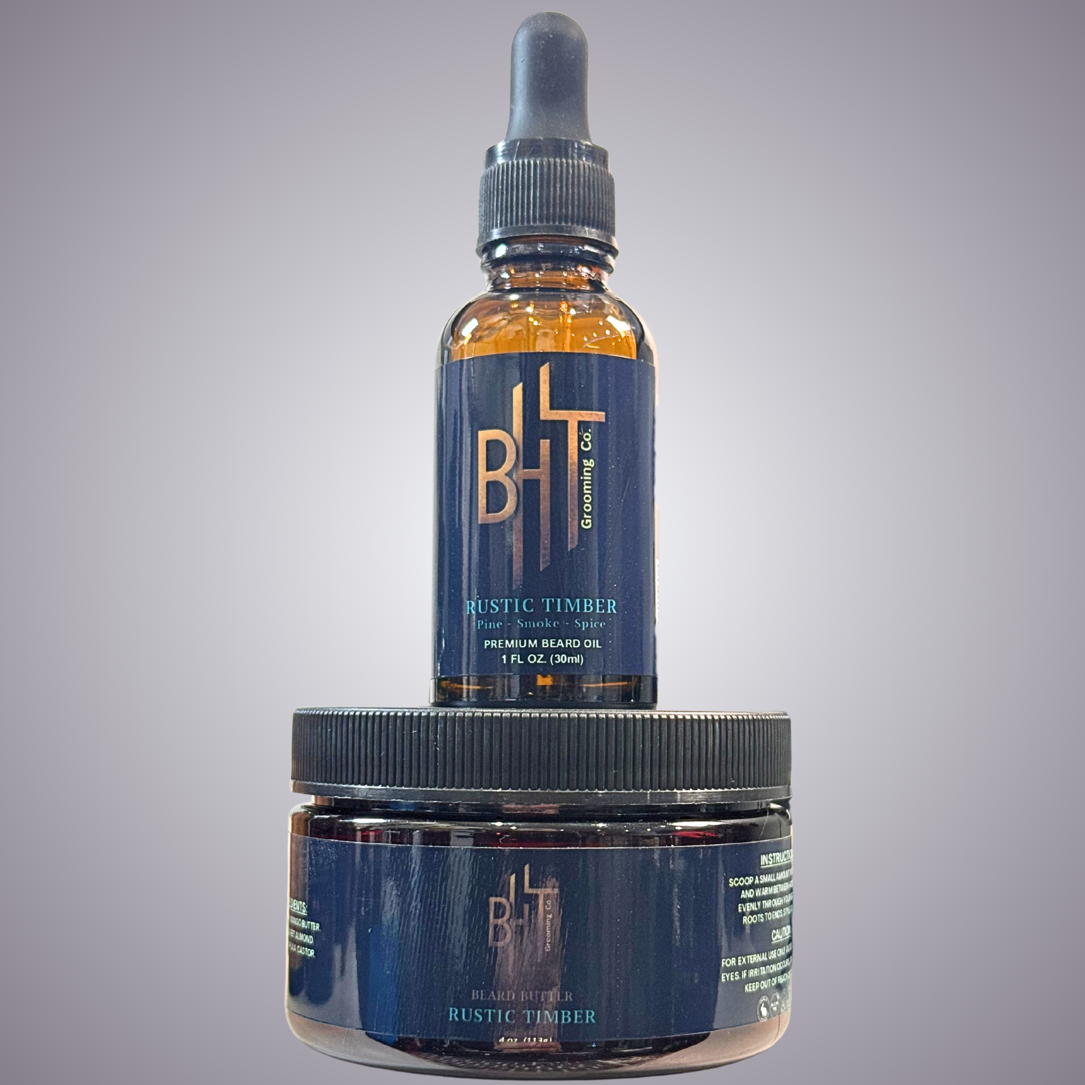 Double Down Combo - Beard Oil & Butter Duo