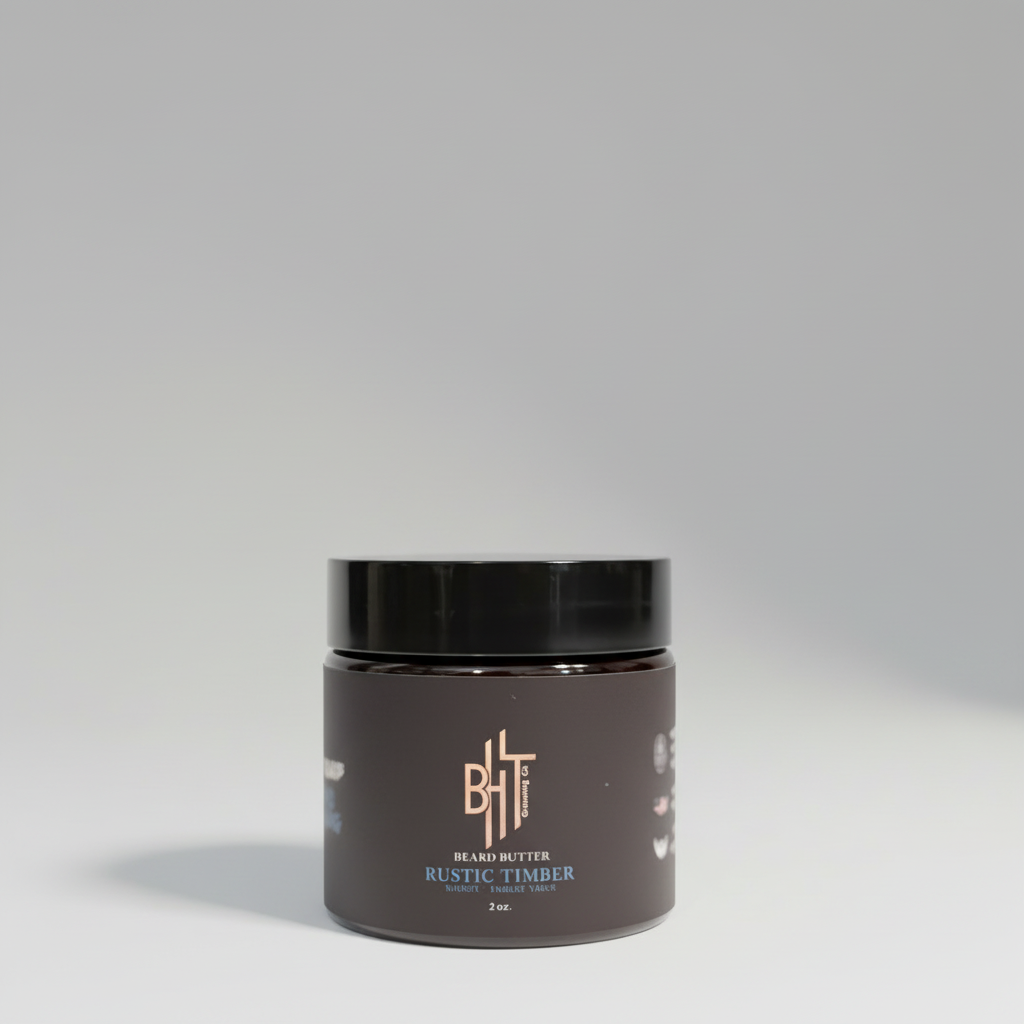 Rustic Timber Beard Butter - Woodsy Forest Scent 2 oz.