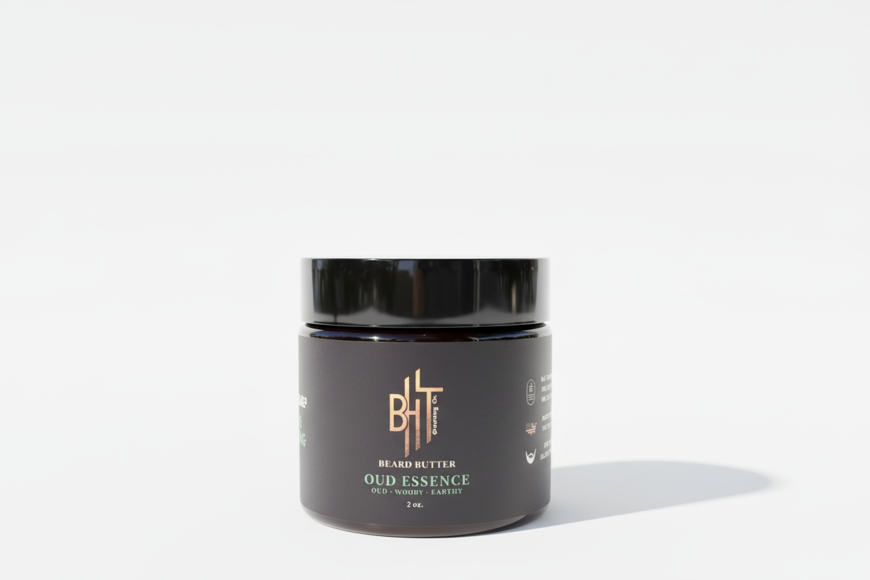 Oud Essence Beard Butter- Woody & Earthy 2 oz.