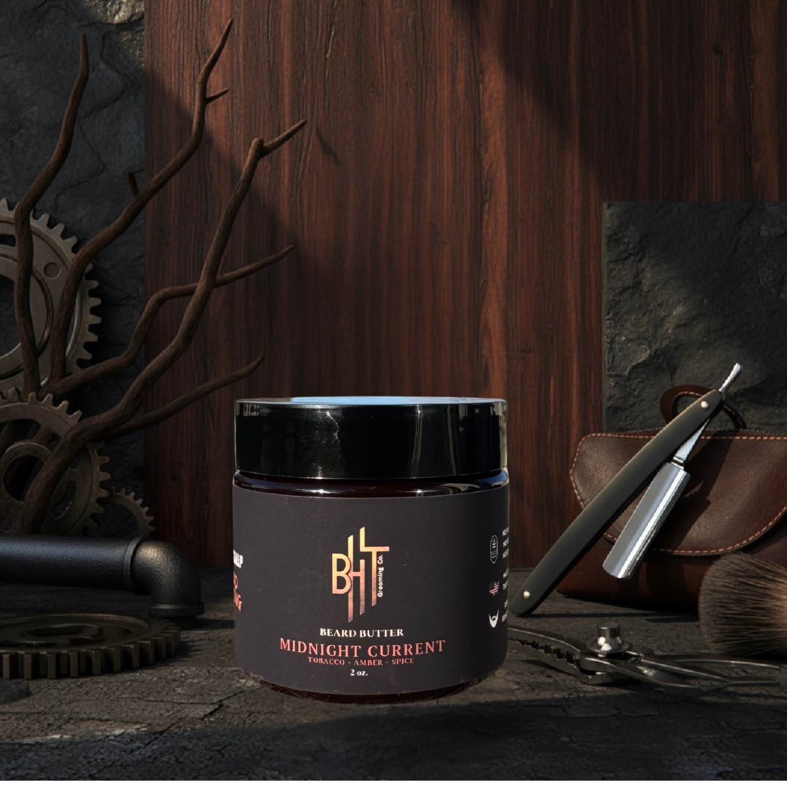 Midnight Current Beard Butter 2 oz.