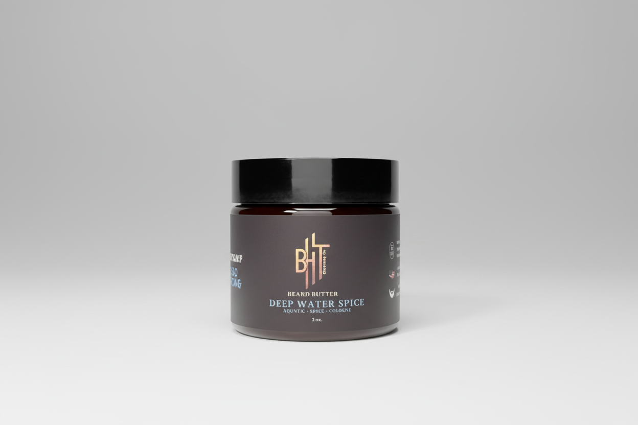 Deep Water Spice Beard Butter - Ocean & Spice Blend 2 oz.