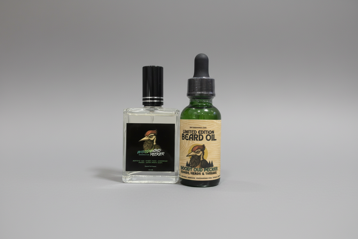 Luxury Scent Duo - Woody Oud Pecker Oil & Fragrance